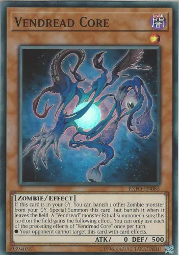 Vendread Core - EXFO-EN083 - Super Rare - Mixed Editions - YuGiOh
