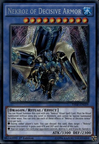 Nekroz of Decisive Armor - THSF-EN019 - Secret Rare - Unlimited Edition - YuGiOh