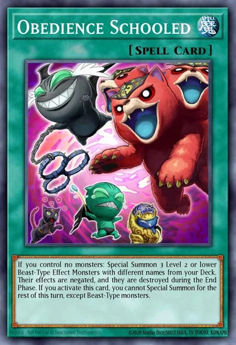 Obedience Schooled - LVAL-EN088 - Super Rare - Unlimited Edition - YuGiOh
