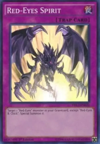 Red-Eyes Spirit - DRL2-EN020 - Super Rare - 1st Edition - YuGiOh