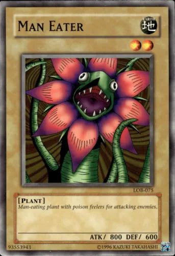 Man Eater - LOB-075 - Common - Unlimited Edition - YuGiOh