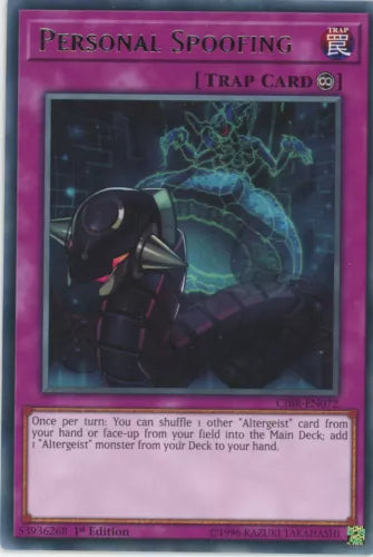 Personal Spoofing - CIBR-EN072 - Rare - 1st Edition - YuGiOh