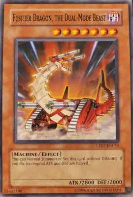 Fusilier Dragon, the Dual-Mode Beast - CP07-EN014 - Common - Unlimited Edition