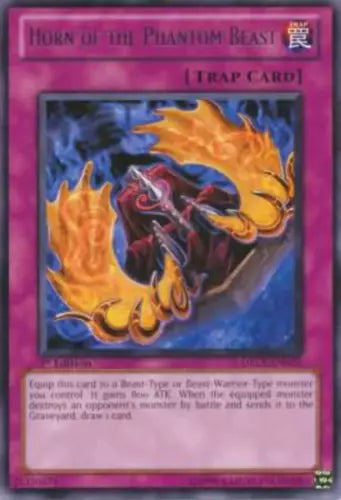 Horn of the Phantom Beast - DREV-EN075 - Rare - 1st Edition - YuGiOh