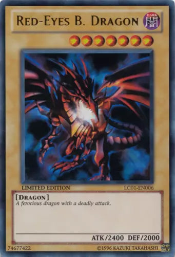 Red-Eyes B. Dragon - LC01-EN006 - Ultra Rare - Limited Edition - YuGiOh