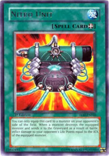 Nitro Unit - TLM-EN046 - Rare - Mixed Editions - YuGiOh LP
