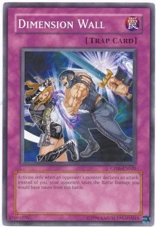 Dimension Wall - CP06-EN020 - Common - Limited Edition - YuGiOh