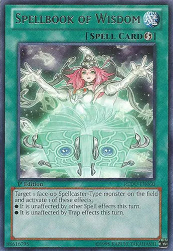 Spellbook of Wisdom - REDU-EN060 - Rare - Mixed Editions - YuGiOh