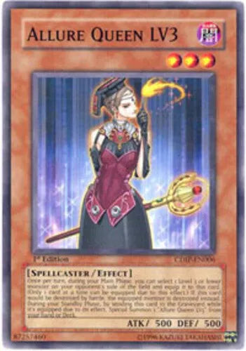 Allure Queen LV3 - CDIP-EN006 - Common - 1st Edition - YuGiOh