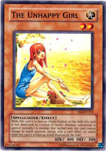 The Unhappy Girl - DR2-EN122 - Common - Unlimited Edition - YuGiOh