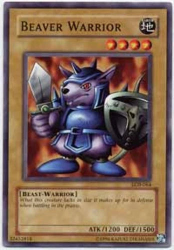 Beaver Warrior - LOB-064 - Common - Unlimited Edition - YuGiOh