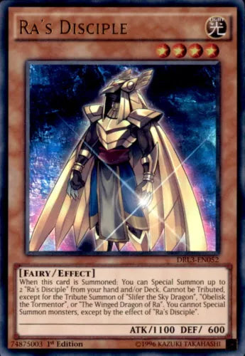 Ra's Disciple - DRL3-EN052 - Ultra Rare - YuGiOh
