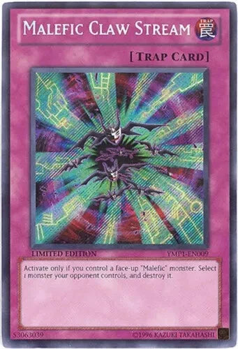 Malefic Claw Stream - YMP1-EN009 - Secret Rare - Limited Edition - YuGiOh