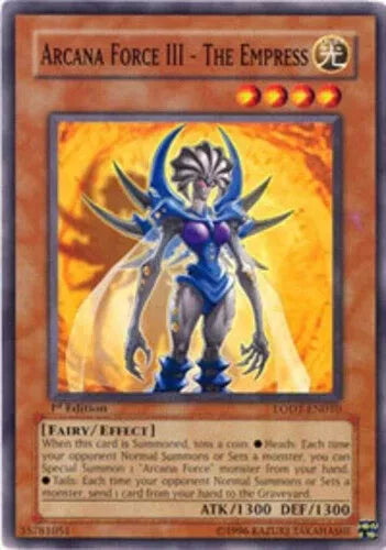 Arcana Force III - The Empress - LODT-EN010 - Common - Unlimited Edition YuGiOh