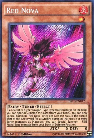 Red Nova - DRL3-EN017 - Secret Rare - YuGiOh