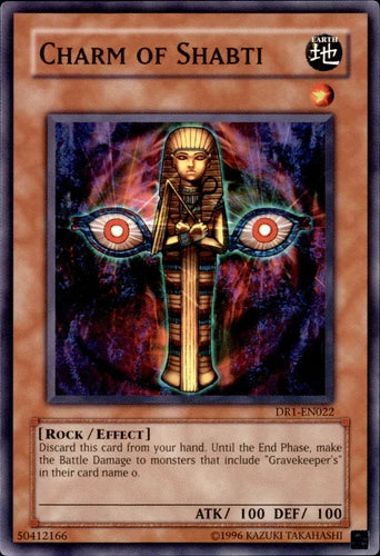 Charm of Shabti - DR1-EN022 - Common - Unlimited Edition - YuGiOh