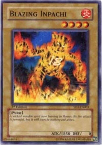 Blazing Inpachi - SD3-EN003 - Common - 1st Edition - YuGiOh