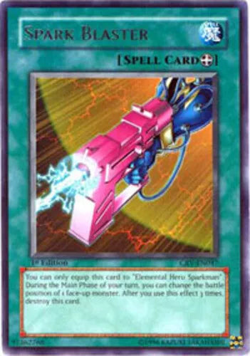 Spark Blaster - CRV-EN047 - Rare - Unlimited Edition - YuGiOh