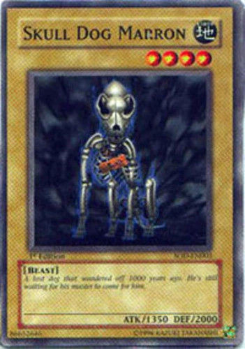 Skull Dog Marron - SOD-EN003 - Common - Mixed Editions - YuGiOh LP