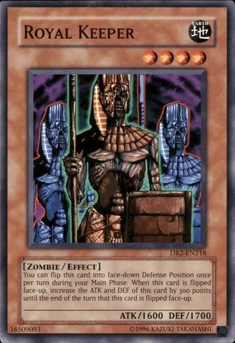 Royal Keeper - DB2-EN218 - Common - Unlimited Edition - YuGiOh