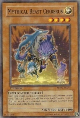Mythical Beast Cerberus - SDSC-EN015 - Common - Mixed Editions - YuGiOh