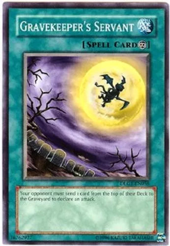 Gravekeeper's Servant - DLG1-EN056 - Common - Unlimited Edition - YuGiOh