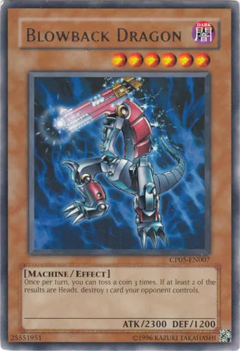 Blowback Dragon - CP05-EN007 - Rare - Limited Edition - YuGiOh