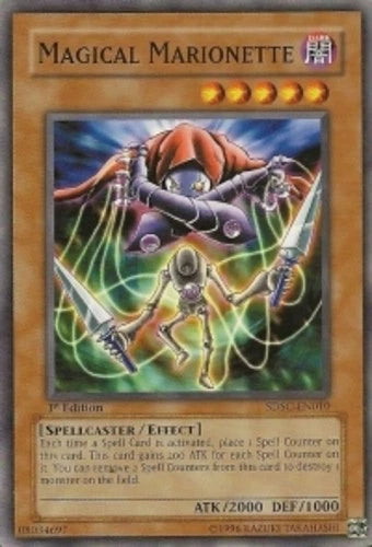 Magical Marionette - SDSC-EN010 - Common - 1st Edition - YuGiOh