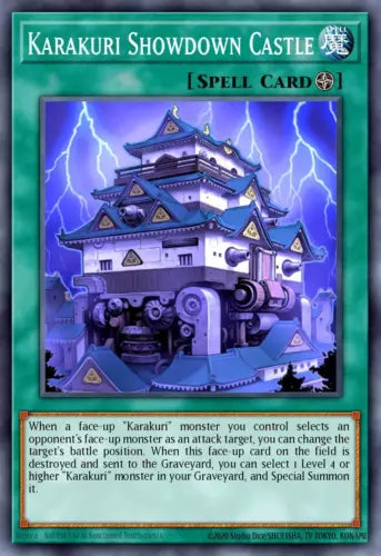 Karakuri Showdown Castle - STBL-EN046 - Rare - 1st Edition - YuGiOh