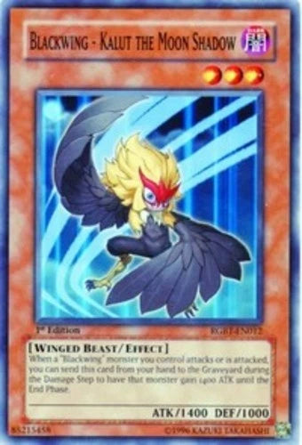 Blackwing - Kalut the Moon Shadow - RGBT-EN012 - Common - Mixed Editions - YuGiO