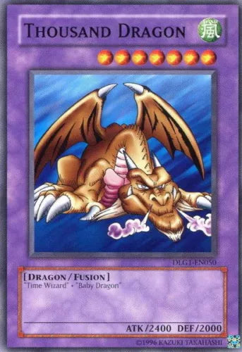 Thousand Dragon - DLG1-EN050 - Common - Unlimited Edition - YuGiOh