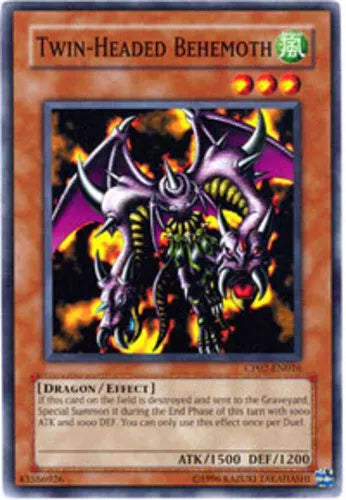 Twin-Headed Behemoth - CP02-EN016 - Common - Limited Edition - YuGiOh