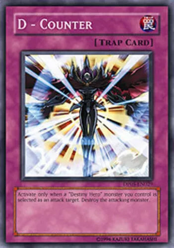 D - Counter - DP05-EN029 - Super Rare - 1st Edition - YuGiOh