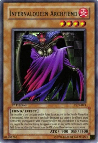 Infernalqueen Archfiend - DCR-071 - Rare - Unlimited Edition - YuGiOh