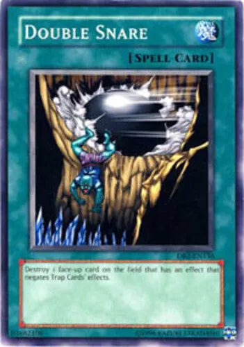 Double Snare - DB2-EN136 - Common - Unlimited Edition - YuGiOh