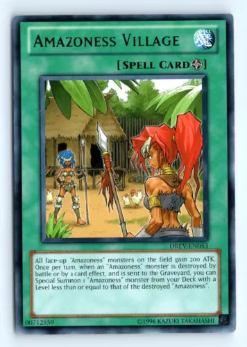 Amazoness Village - DREV-EN053 - Rare - 1st Edition - YuGiOh