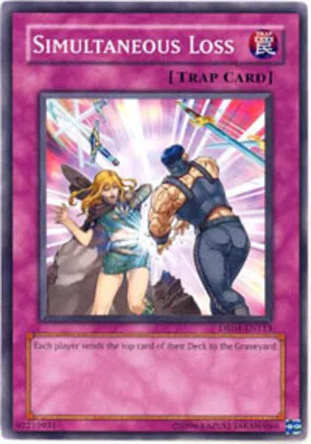 Simultaneous Loss - DR04-EN113 - Common - Unlimited Edition - YuGiOh
