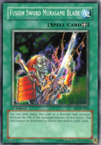 Fusion Sword Murasame Blade - SD5-EN026 - Common - 1st Edition - YuGiOh