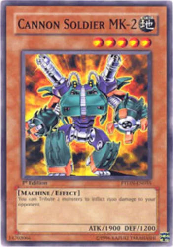 Cannon Soldier MK-2 - PTDN-EN035 - Common - Unlimited Edition - YuGiOh