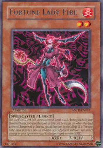 Fortune Lady Fire - ANPR-EN011 - Rare - Unlimited Edition - YuGiOh