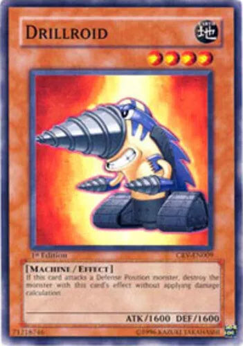 Drillroid - CRV-EN009 - Common - Unlimited Edition - YuGiOh