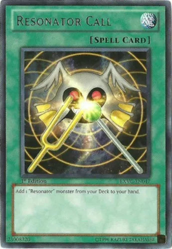 Resonator Call - EXVC-EN047 - Rare - Unlimited Edition - YuGiOh