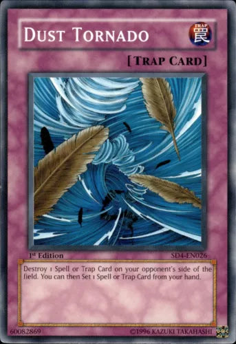 Dust Tornado - SD4-EN026 - Common - 1st Edition - YuGiOh