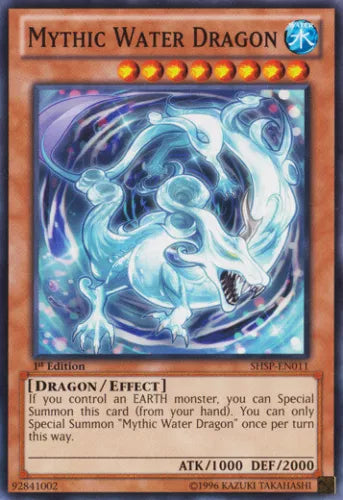 Mythic Water Dragon - SHSP-EN011 - Common - Mixed Editions - YuGiOh