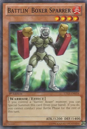 Battlin' Boxer Sparrer - LTGY-EN018 - Common - Mixed Editions - YuGiOh
