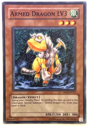 Armed Dragon LV3 - DR3-EN013 - Common - Unlimited Edition - YuGiOh