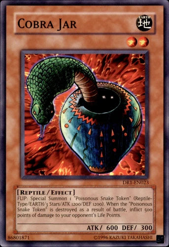 Cobra Jar - DR1-EN023 - Common - Unlimited Edition - YuGiOh