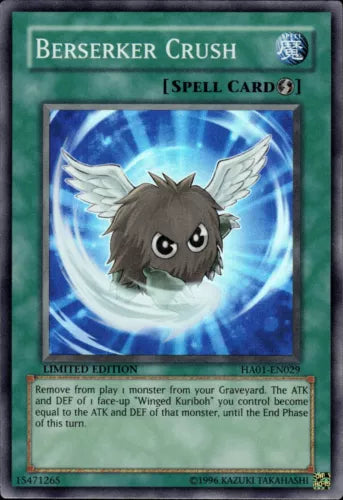 Berserker Crush - HA01-EN029 - Super Rare - Unlimited Edition - YuGiOh