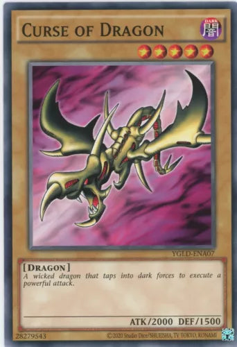 Curse of Dragon - YGLD-ENA07 - Common - 1st Edition - YuGiOh