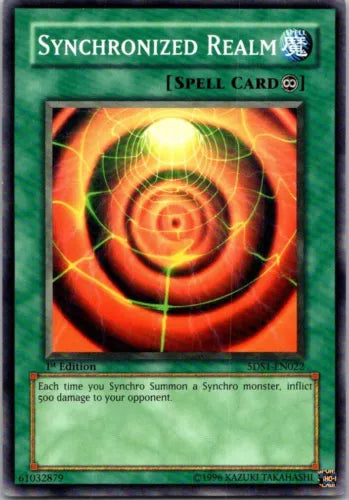 Synchronized Realm - 5DS1-EN022 - Common - 1st Edition - YuGiOh